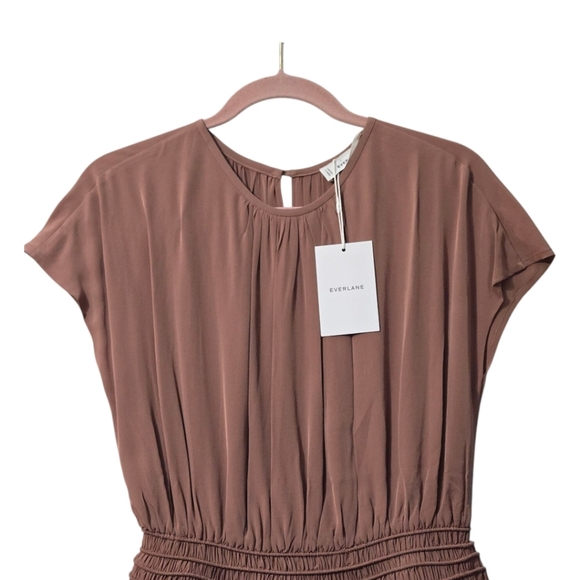 NWT Everlane The Gathered Midi Dress Size Small - Picture 3 of 10